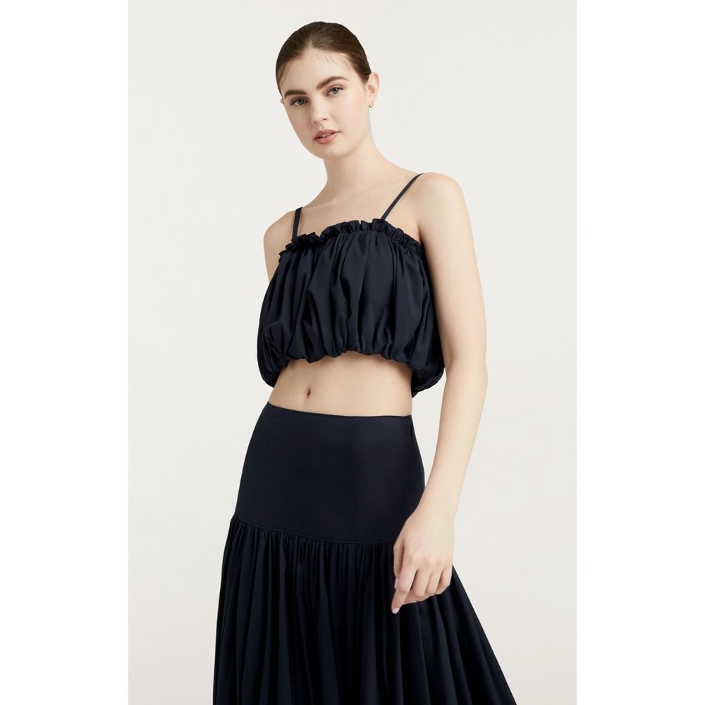 CINQ A SEPT IVEE BLACK TOP SIZE M